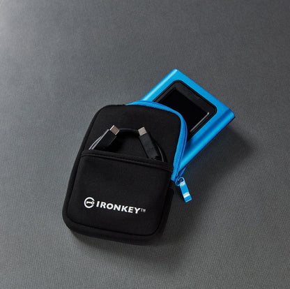 Kingston IronKey Vault Privacy 80 1.92TB External SSD | FIPS 197 | XTS-AES 256GB Encrypted | Touch Screen PIN | Secure Data Protection | IKVP80ES/1920G