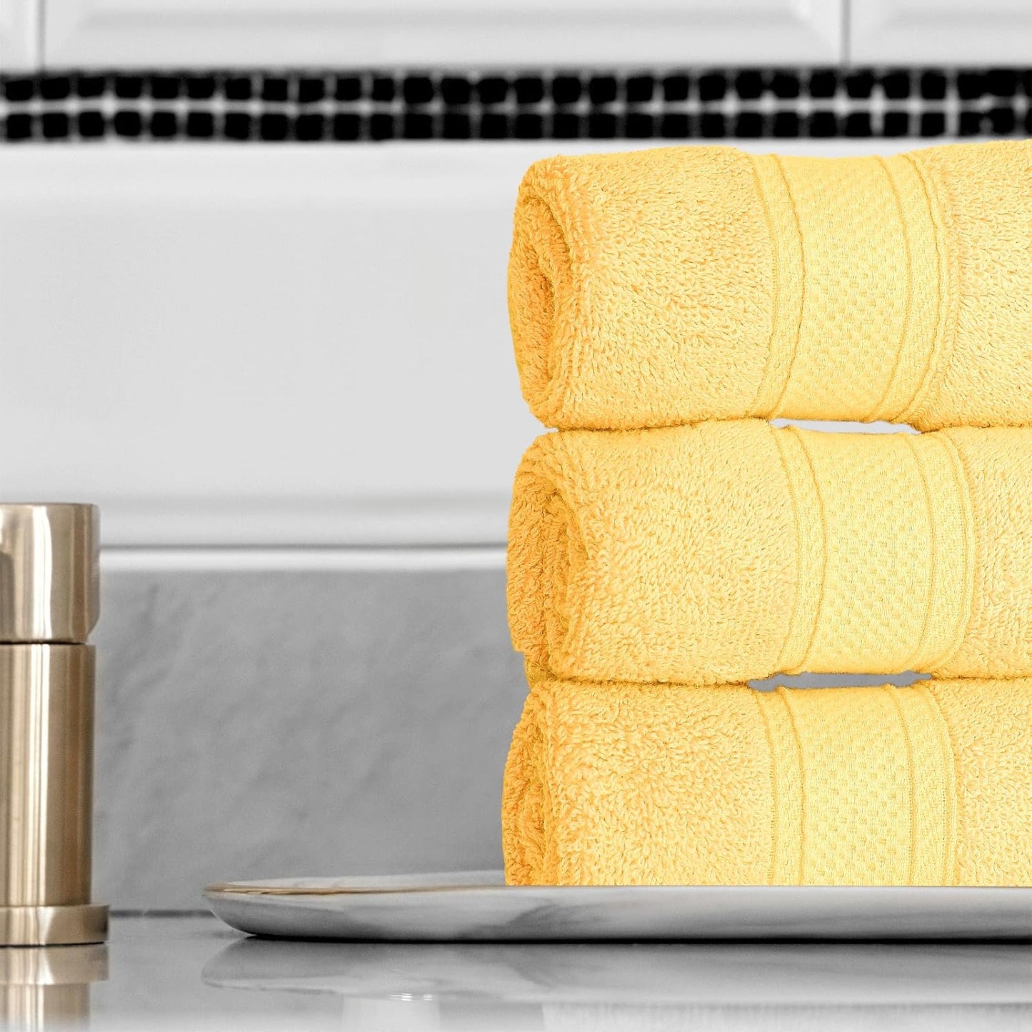 12-Piece 100% Set MoNiBloom Cotton Face Wash Cloth for Bathroom Home Hotel Spa Gym Yoga Shower Highly Absorbent Ultra