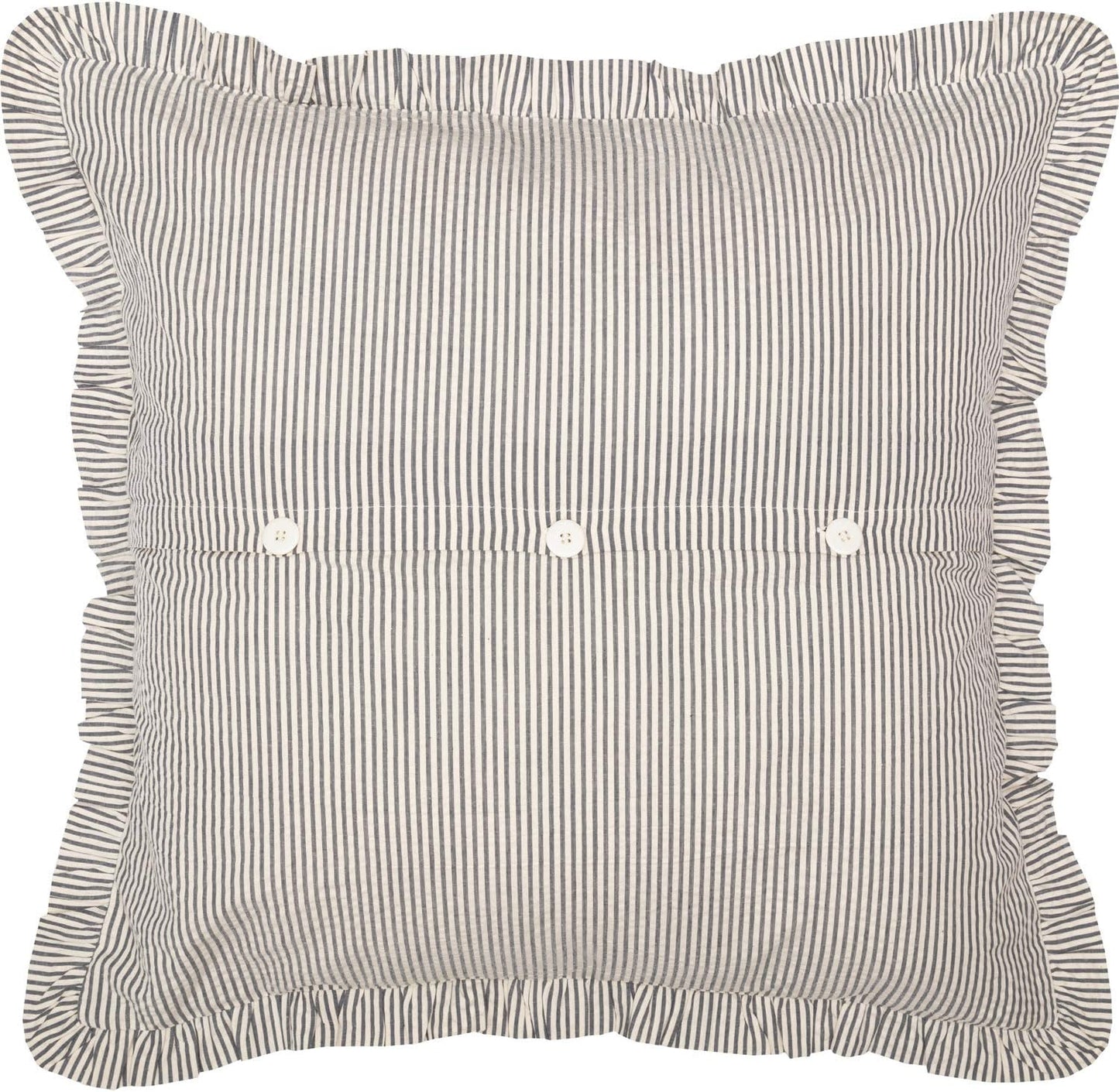 VHC Brands Hatteras Bedding Accessory, Euro Sham 26x26, Blue
