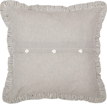VHC Brands Hatteras Bedding Accessory, Euro Sham 26x26, Blue