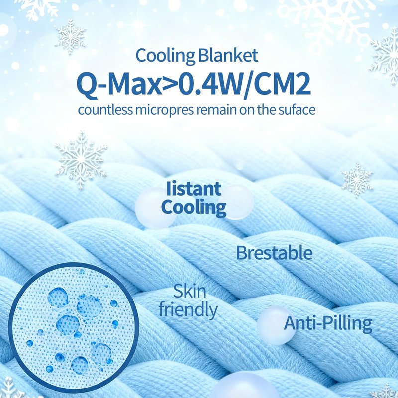 Cooling Blanket for Kids,Ultra Soft and Lightweight Cozy Cooling Moisture Wicking Blanket for Toddler,Breathable Throws for Travel,Couch and Sofa,Also for Dogs