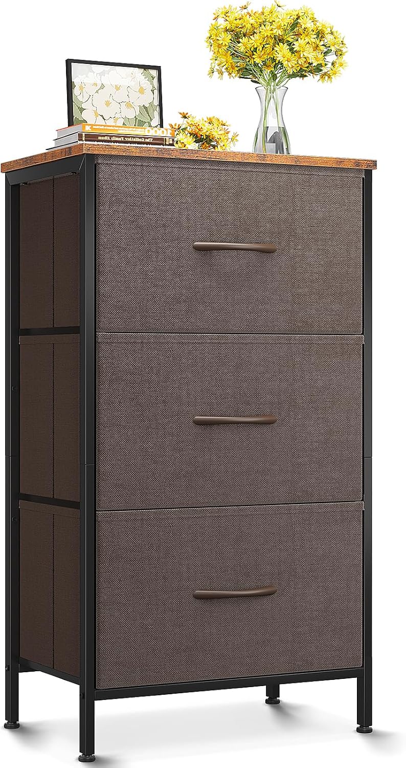 Closet 3 AODK Dresser for Bedroom Nightstand Small Dressers Chest of Drawers End Table for Living Room, Dresser