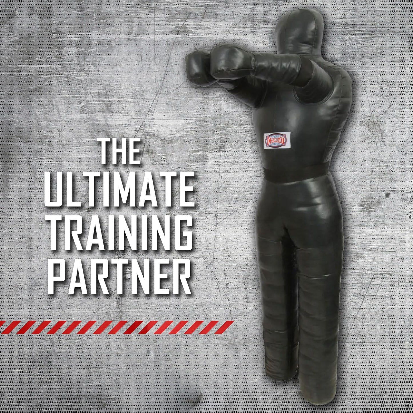 Combat Sports Legged Grappling Dummy – 35 to 140 lb Nylon Training Partner for MMA, Jiu-Jitsu, Wrestling, Takedowns, Throws, Submissions & Striking (New & Improved, 70 lbs)