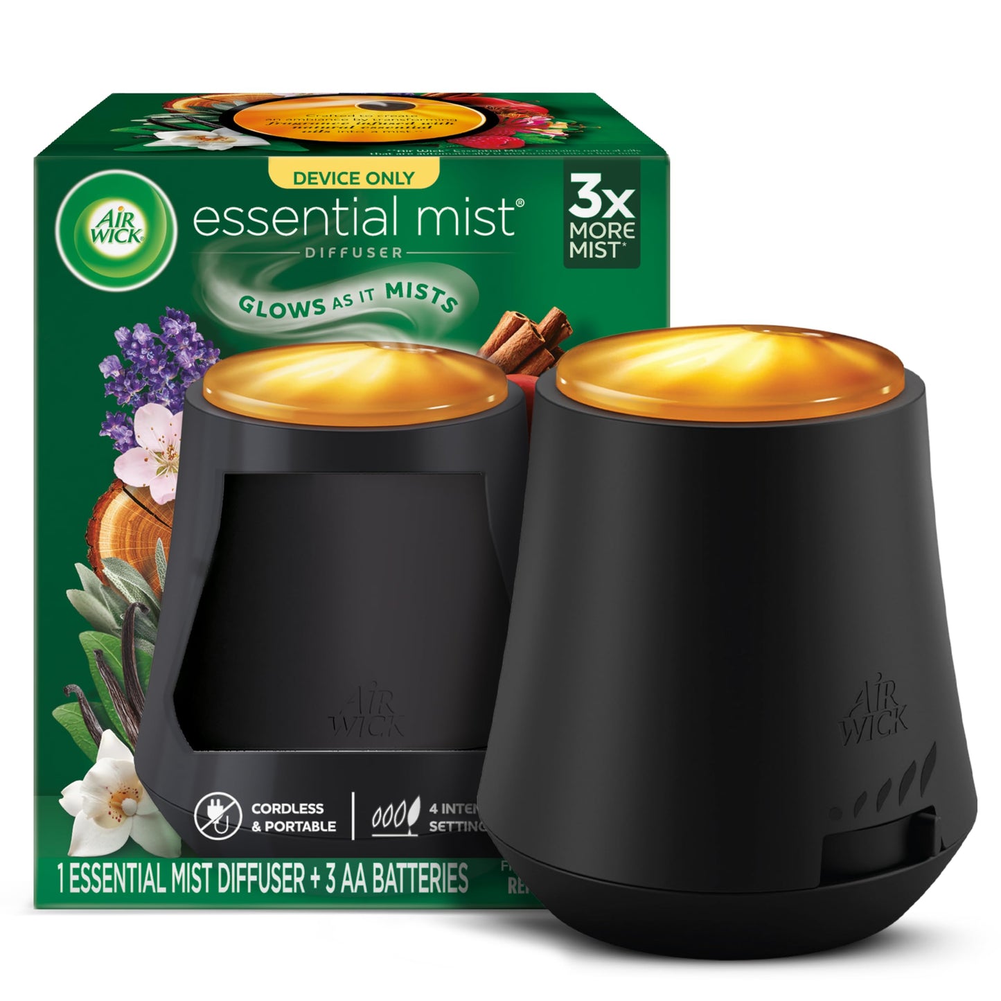 Air Wick Essential Mist Diffuser, 1ct, Essential Oils Diffuser, Air Freshener