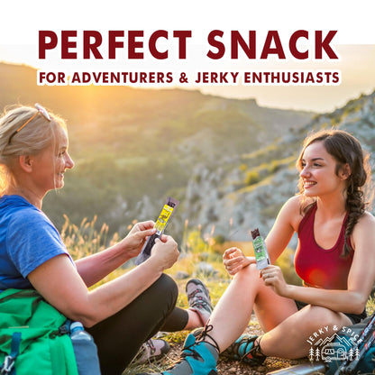 Buffalo Bob's Exotic Jerky (10 Pack) | Meat Snack Variety Set | Gourmet Wild Game Sampler Gift Set | Beef Jerky Gifts for Men | Snacks for Fathers | Animal Protein Variety Set | Exotic Pack