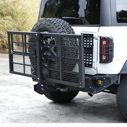 Folding Hitch Mount Cargo Carrier Rack - 750 LBS Heavy Duty Rear Luggage Basket for Car SUV, Fits 2" Receiver - Tow Hitch Cargo Rack for Camping Travel, Black