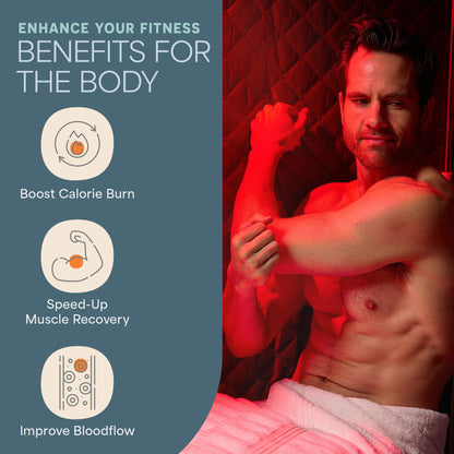 LifePro Revivify Deluxe Portable Sauna for Home with Red Light Therapy — Easy-to-Use Portable Infrared Sauna for Home — 2.6L Steamer & 6 Essential Oils