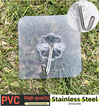 Regine Switzerland Shower Curtain Hooks - Decorative Rhinestone Design | Rustproof Stainless Steel