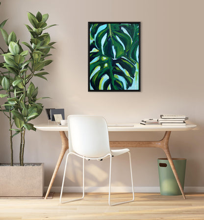 Kate and Laurel Sylvie Blank Framed Canvas Wall Art, 18x24 Black Beaded, Vintage Modern Empty Canvas for Paint-Your-Own Art, Ready to Paint Premium Canvas Already Framed