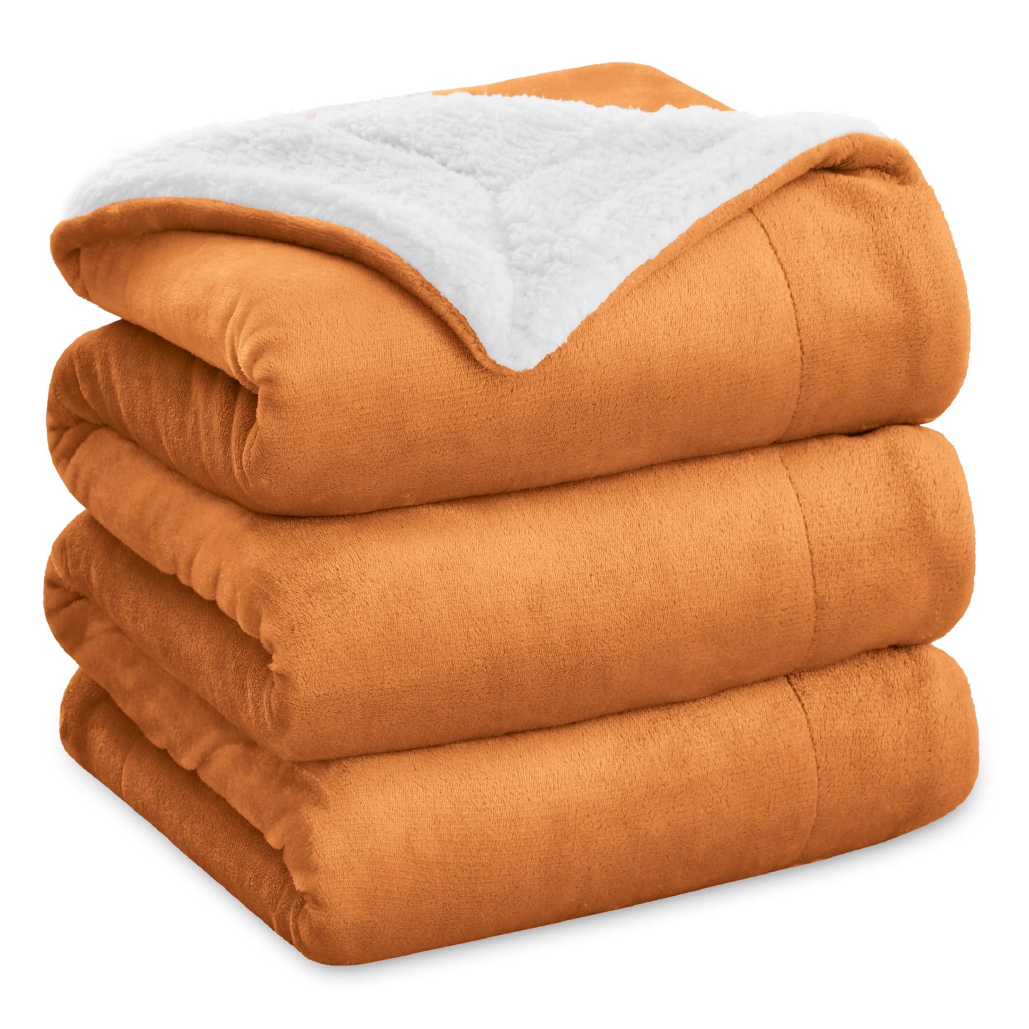 Bedsure GentleSoft Sherpa Fleece Blankets Queen Size for Bed - Thick and Warm, Soft Fuzzy Plush Queen Blanket for Winter, Grey, 90x90 Inches