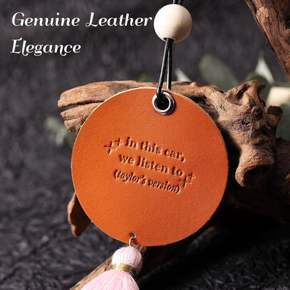Singer Inspired Hanging Ornament for Car Rearview Mirror, Charms Accessories, Fan Gift Merch