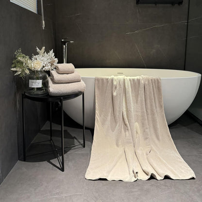 Set 30x60 Inches 6 Extra Large Bath Towels for Bathroom Super Soft Light Weight Quick Dry Microfiber Shower Towels