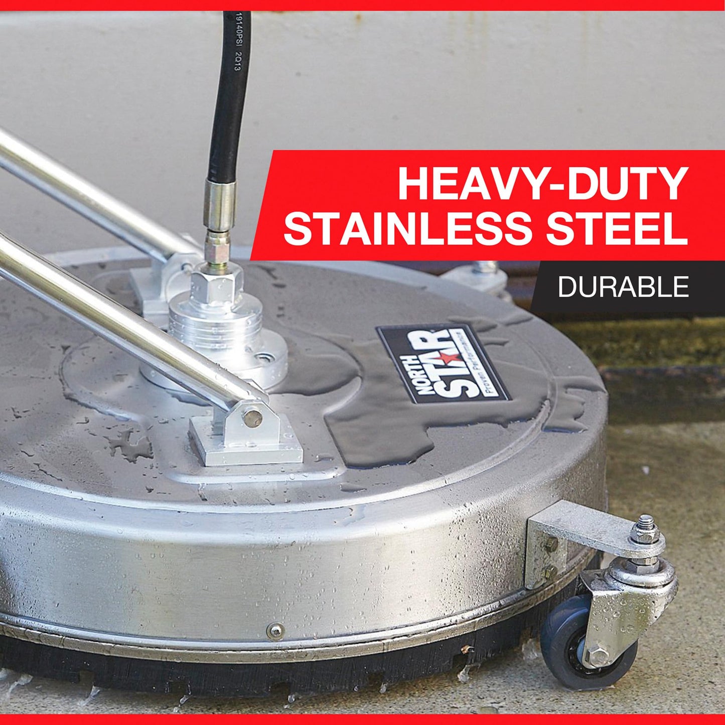 NorthStar Pressure Washer Surface Cleaner - 22in. Dia. 4000 PSI, 8.0 GPM