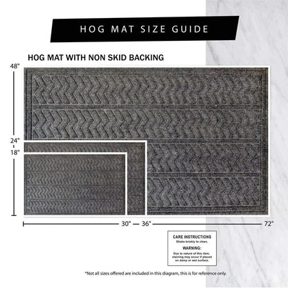 DII Hog Mat Doormat, 18 x 30, Anchor