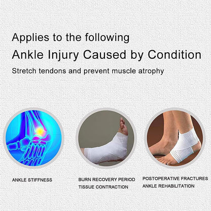 Oiyeknrd Electric Ankle Joint Stretching Exerciser,Foot Rehabilitation Training Equipment, Ankle Rehabilitation Training Equipment for Dislocation, Ligament Injury Electric