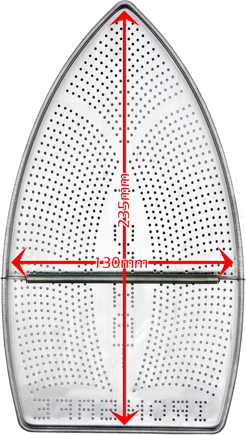 Iron-Safe Premium Iron Shoe with Top Hat Non-Stick Laminate Sole Plate