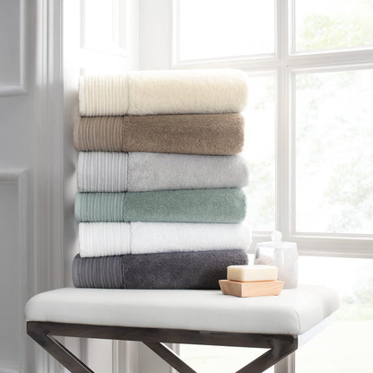 Pack 8-100% 600 13 13 Aston & Arden Anatolia Turkish Wash Cloths - of Ring Spun Cotton, Soft Plush Absorbent, GSM Low