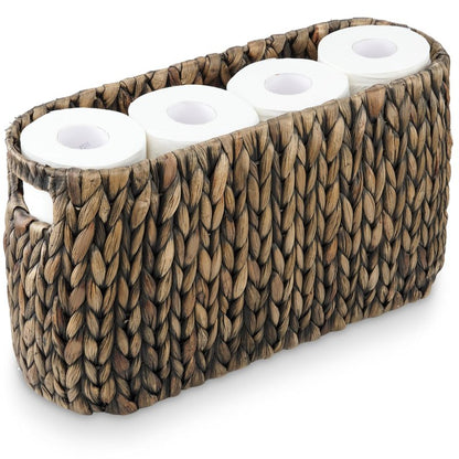 Black Toilet Paper Storage Basket