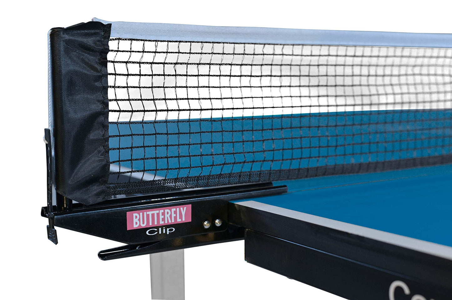 Butterfly Compact 19 Ping Pong Table - Foldable Table Tennis Table with Wheels - Regulation Size Ping Pong Table with Detachable Net Included - Ships Assembled