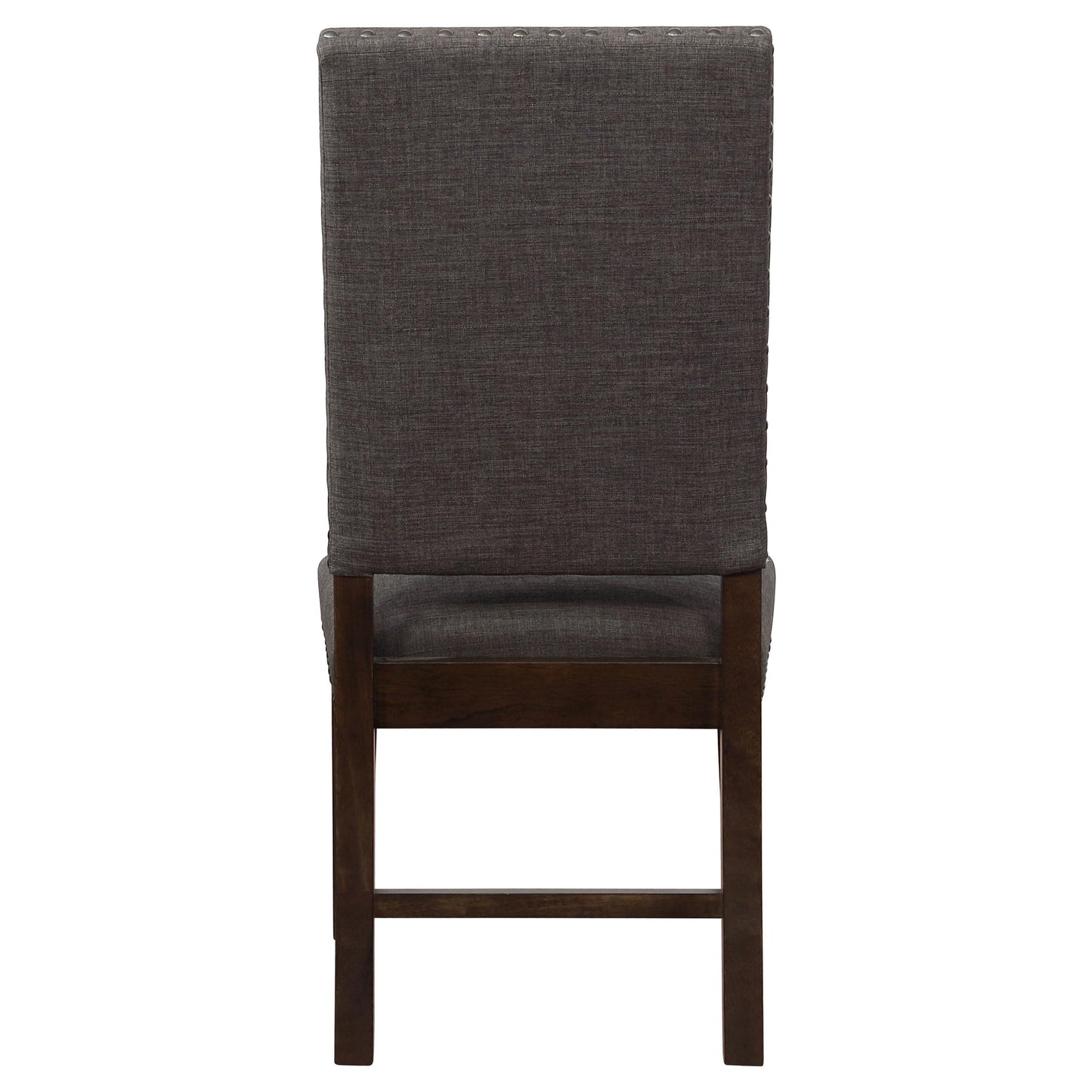 Coaster Home Furnishings Twain Upholstered Dining Side Chair Warm Grey 109142 (Set of 2)