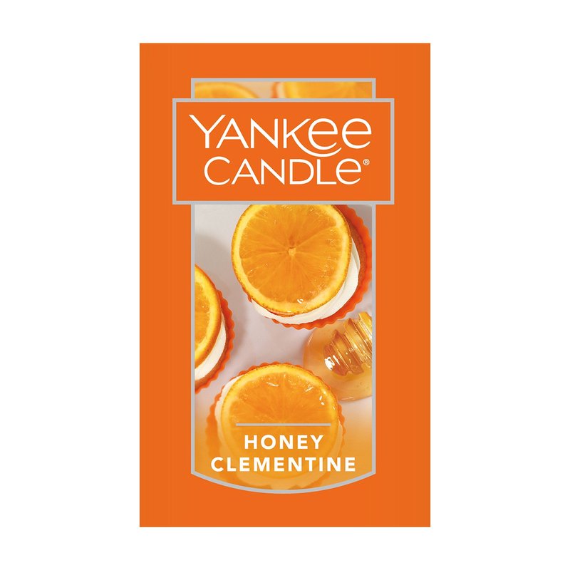 Yankee Candle Honey Clementine Scented Classic 22oz Large Jar Single Wick Aromatherapy Candle Over 110 Hours of Burn Time Apothecary Jar Fall Scented for Home