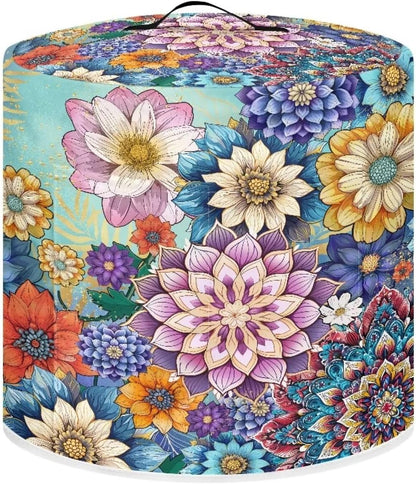 Insulated Pressure Cooker Appliance Cover: 8 Qt Dust Cover with Pocket for Spoon, Air Fryer, and Rice Cooker