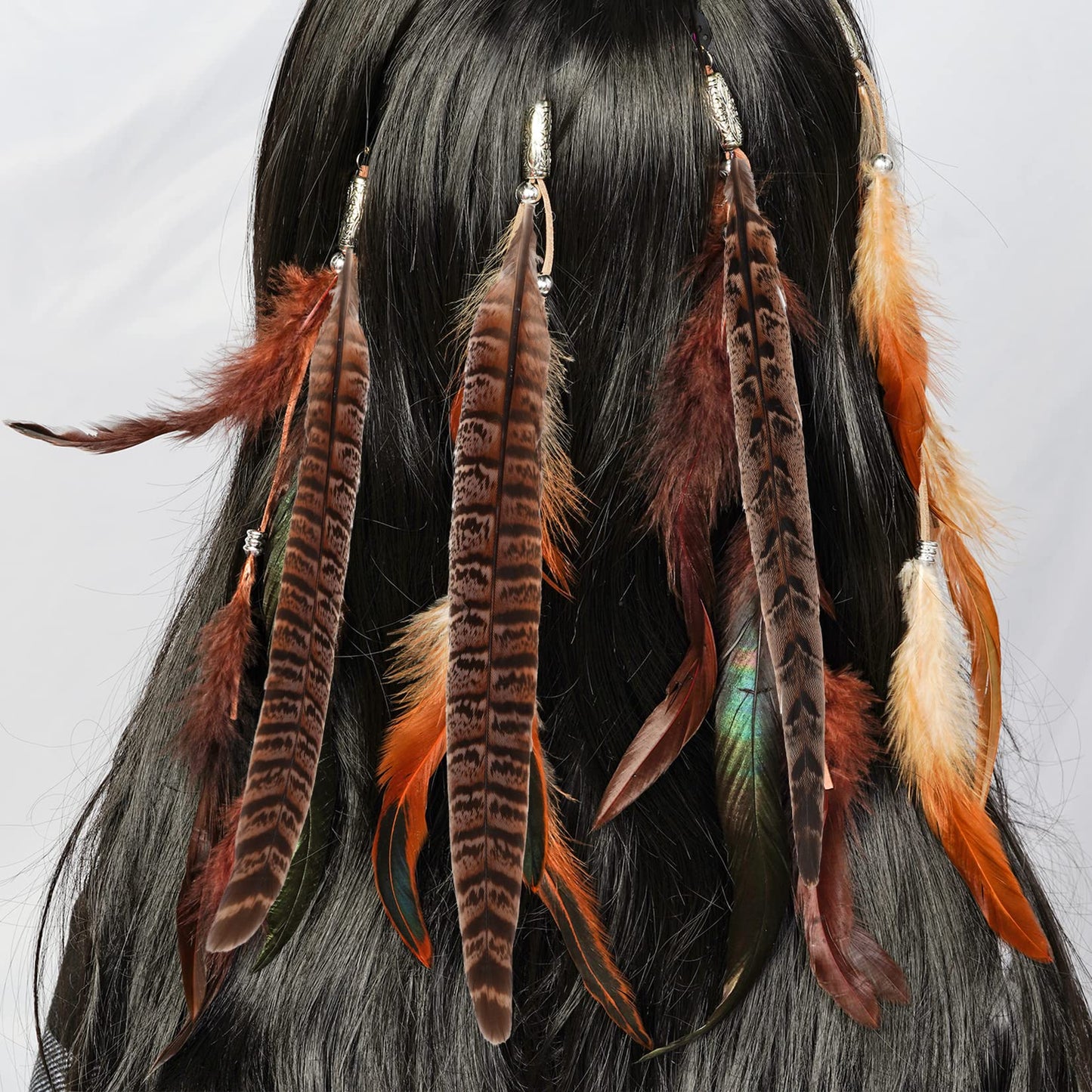obmwang 27Pcs 25-30cm Natural Pheasant Feathers for DIY Craft Wedding Home Party Decorations