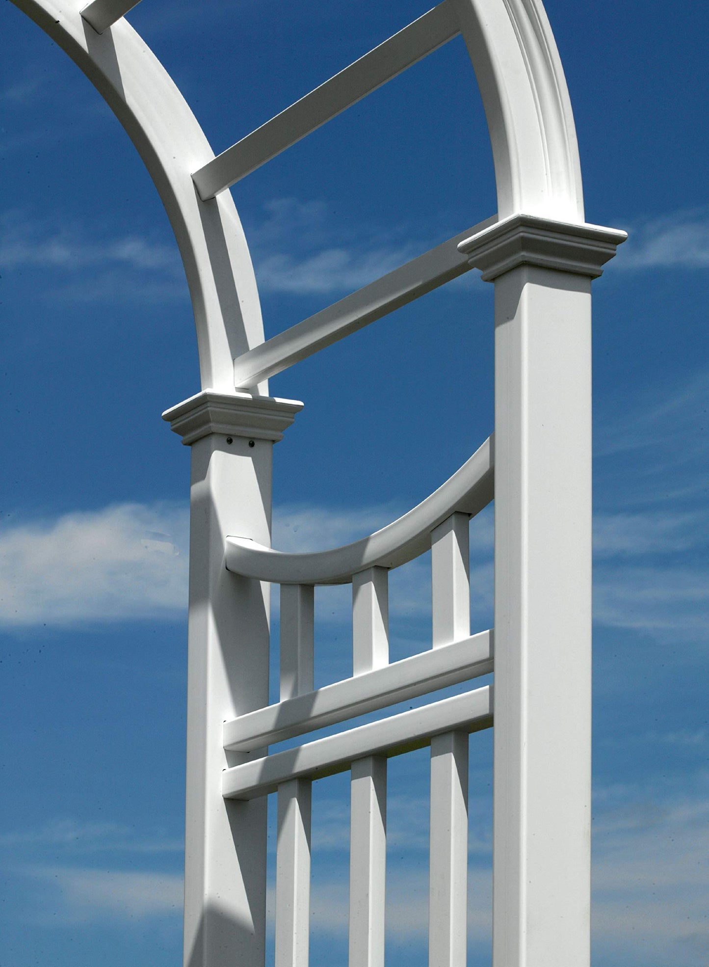 Vienna 49"W x 91"H Vinyl Arbor