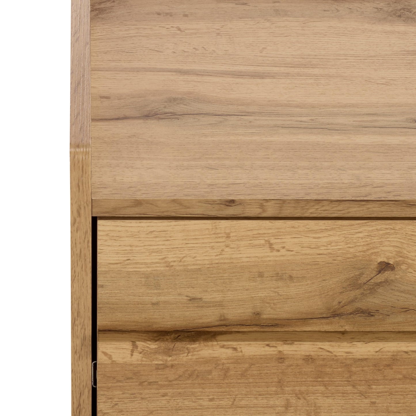 SAFAVIEH Furniture - Mishi 3-Drawer Chest - Oak Wood-Look Dresser with Storage, Modern Bedroom & Guest Room Storage Cabinet, 32" W x 18.3" D x 31.5" H (CHS3101A)