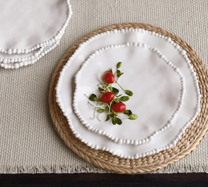 Beatriz Ball VIDA Alegria 9" Salad Plate Set of 4 (White)