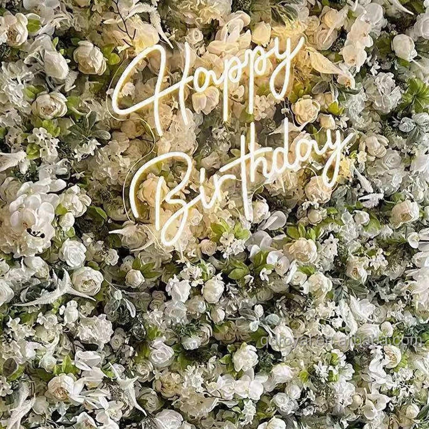JIIPOREGJ Extra Large Artificial Flower Wall Backdrop Panels,3m*3m/10 * 10FT