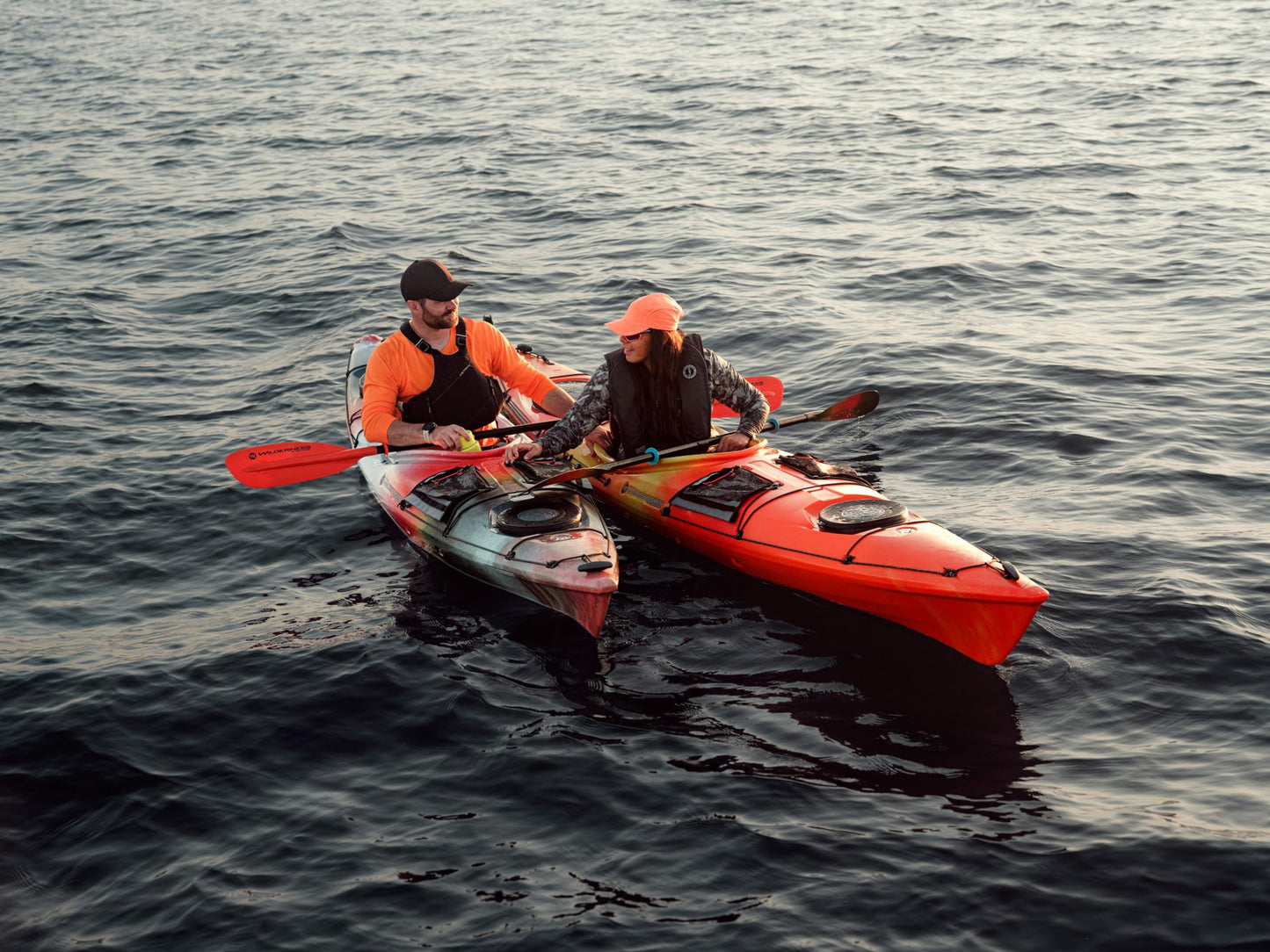 Wilderness Systems Tsunami 140 - Sit Inside Touring Kayak - Multiple Storage Options - Phase 3 Air Pro Seating - 14 ft - Mango