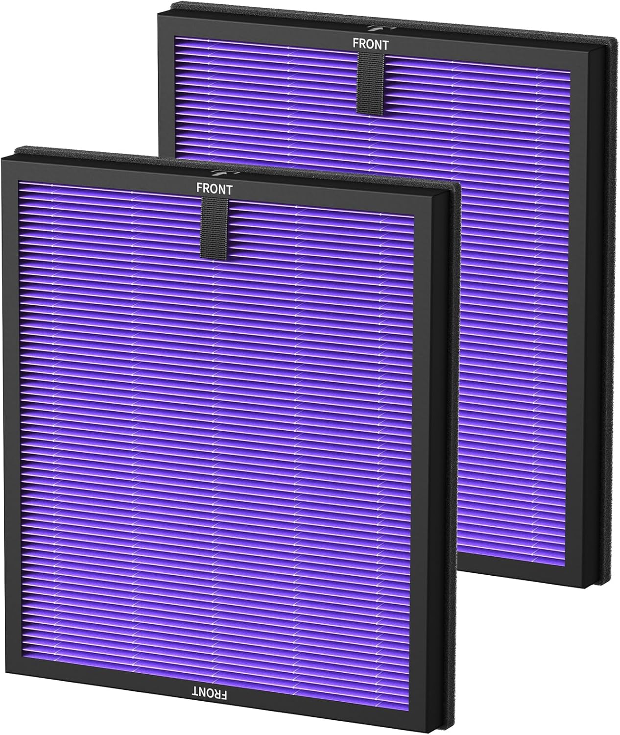 HY4866 True HEPA Replacement Filters for MORENTO, WESTHEY, YIOU M1 Air Purifier, 2-Pack H13 Ture HEPA