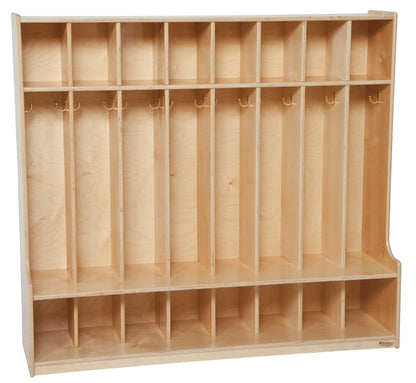 Wood Designs WD51008 8 Section Seat Locker