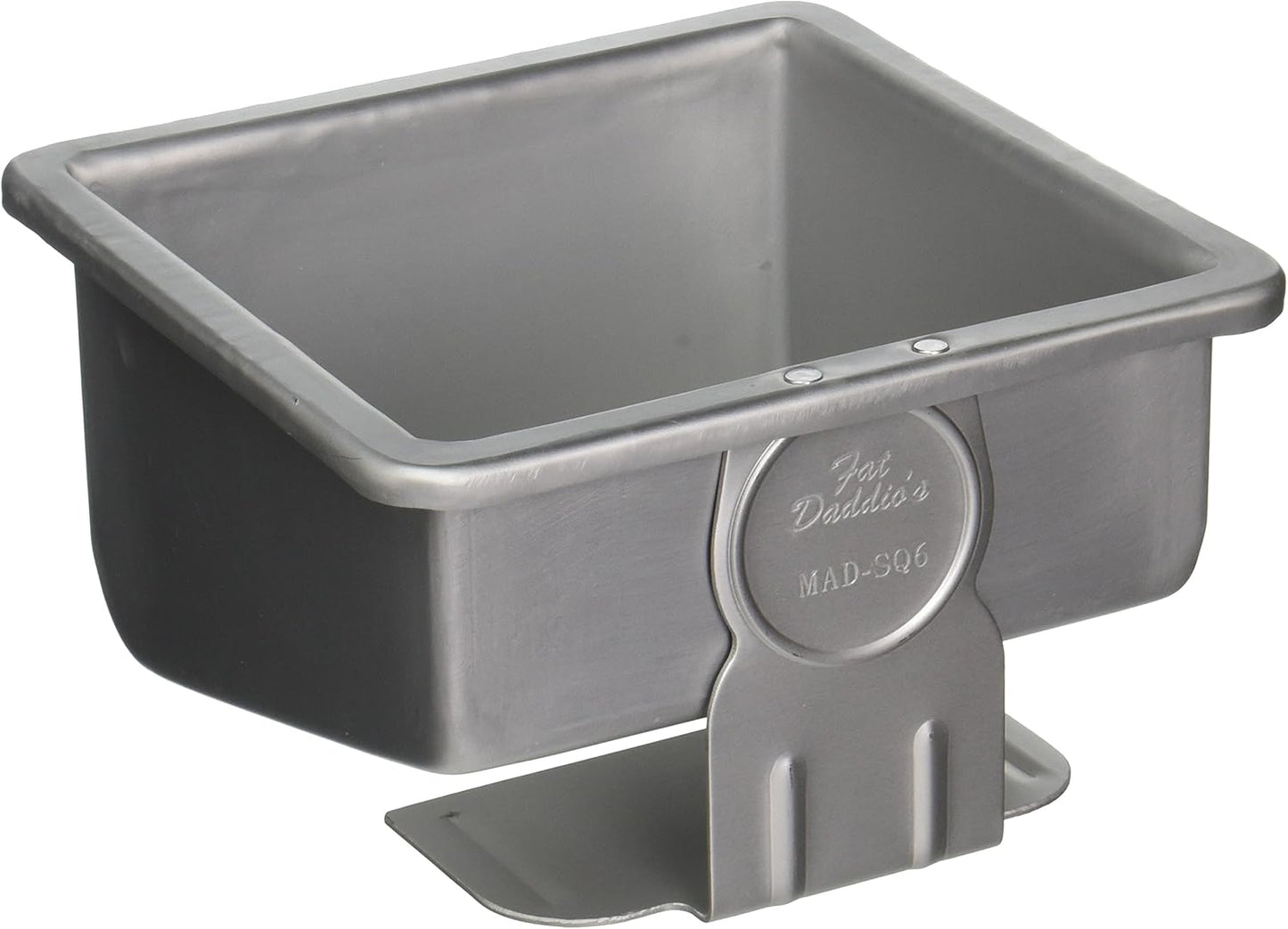 Fat Daddio's Mad Dadder Square Aluminum Cake Pan - 6 Inch, Perfect for Baking