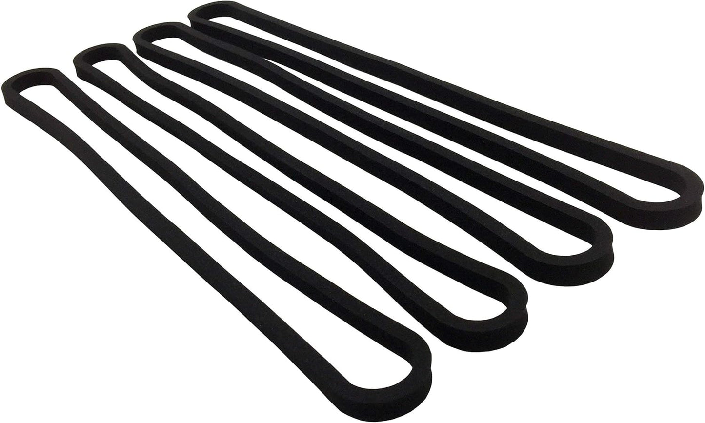 Food Saver Replacement Gasket Vacuum Sealer - Upper and Lower Gasket Assembly 4-Pack with Tape Strips