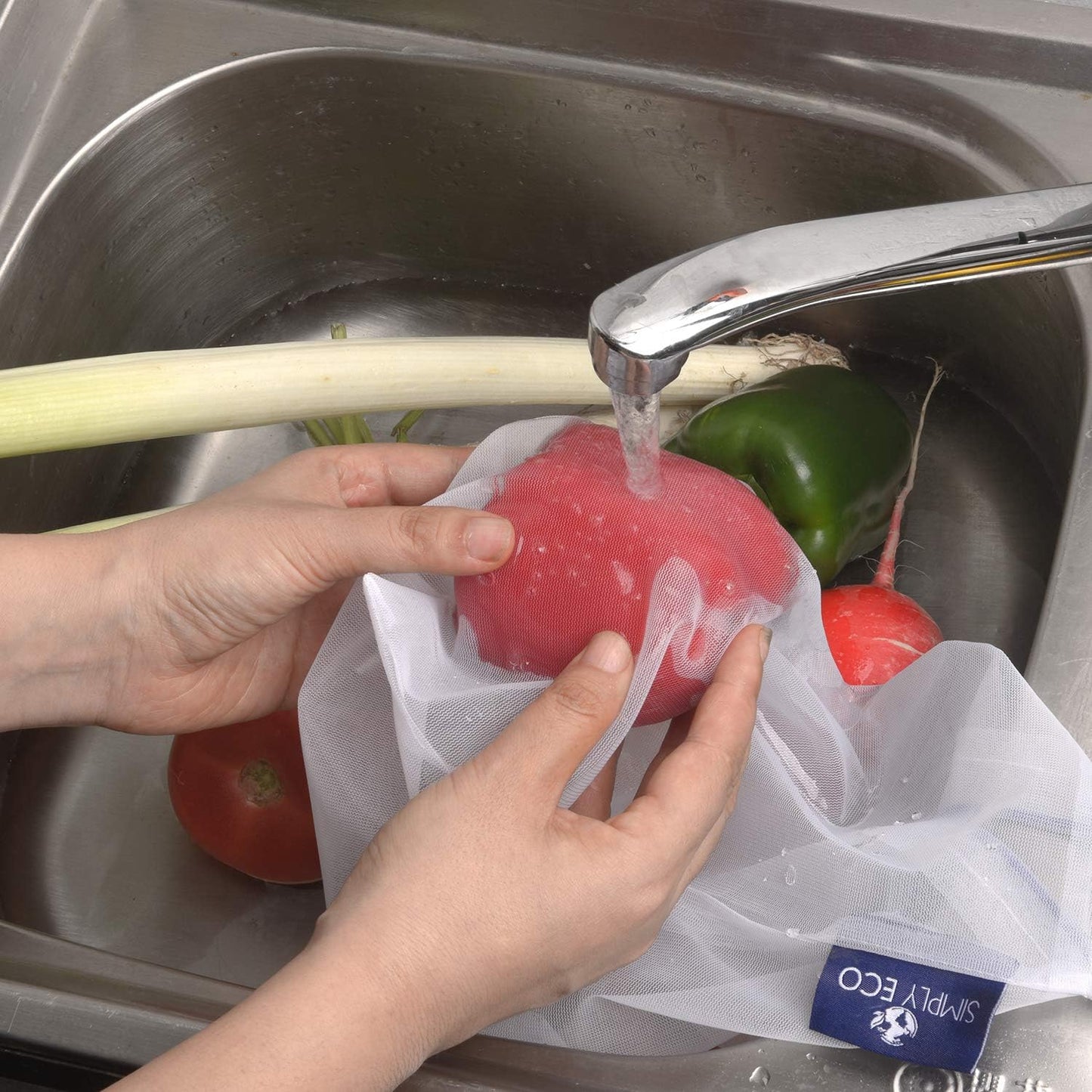 Reusable Bags - Zero Waste Color-Coded Mesh Produce Bags