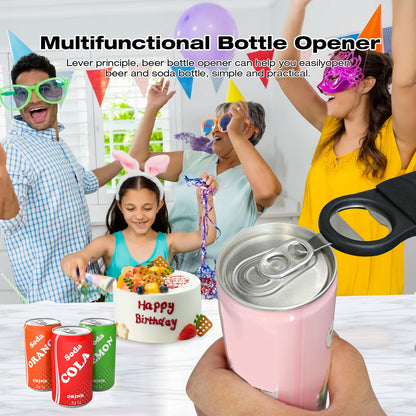 RAIN SPIRIT Multifunctional Retractable Bottle & Jar Opener - Adjustable Can Opener & Lid Gripper for Seniors, Weak Hands, and Arthritis,Jar Opener Bottle Opener and Lid Opener，Wine Opener Gadgets ﻿