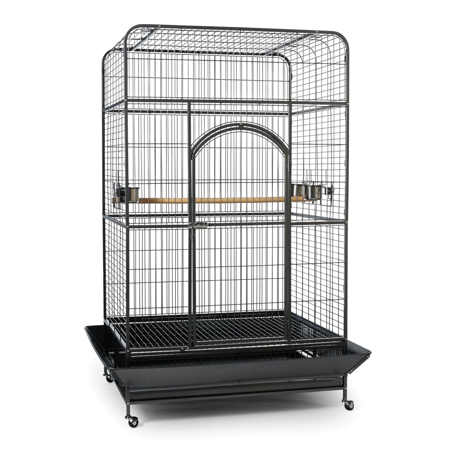 Prevue Pet Products Empire Bird Cage, X-Large, Black Hammertone,46" L x 36" W x 78 1/4" H
