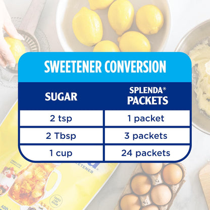 SPLENDA Zero Calorie Sweetener | 800 Packets for Guilt-Free Sweetening