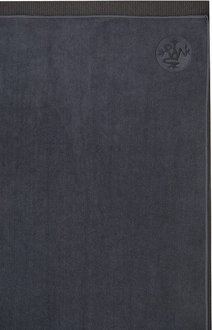 Manduka eQua Hot Yoga Mat Towel - 72" Instant Moisture Activated Grip Ultra Soft Microfiber Quick Dry, Daily Use Ready Lightweight, Travel Friendly Mat Layer 72 x 26.5 inches