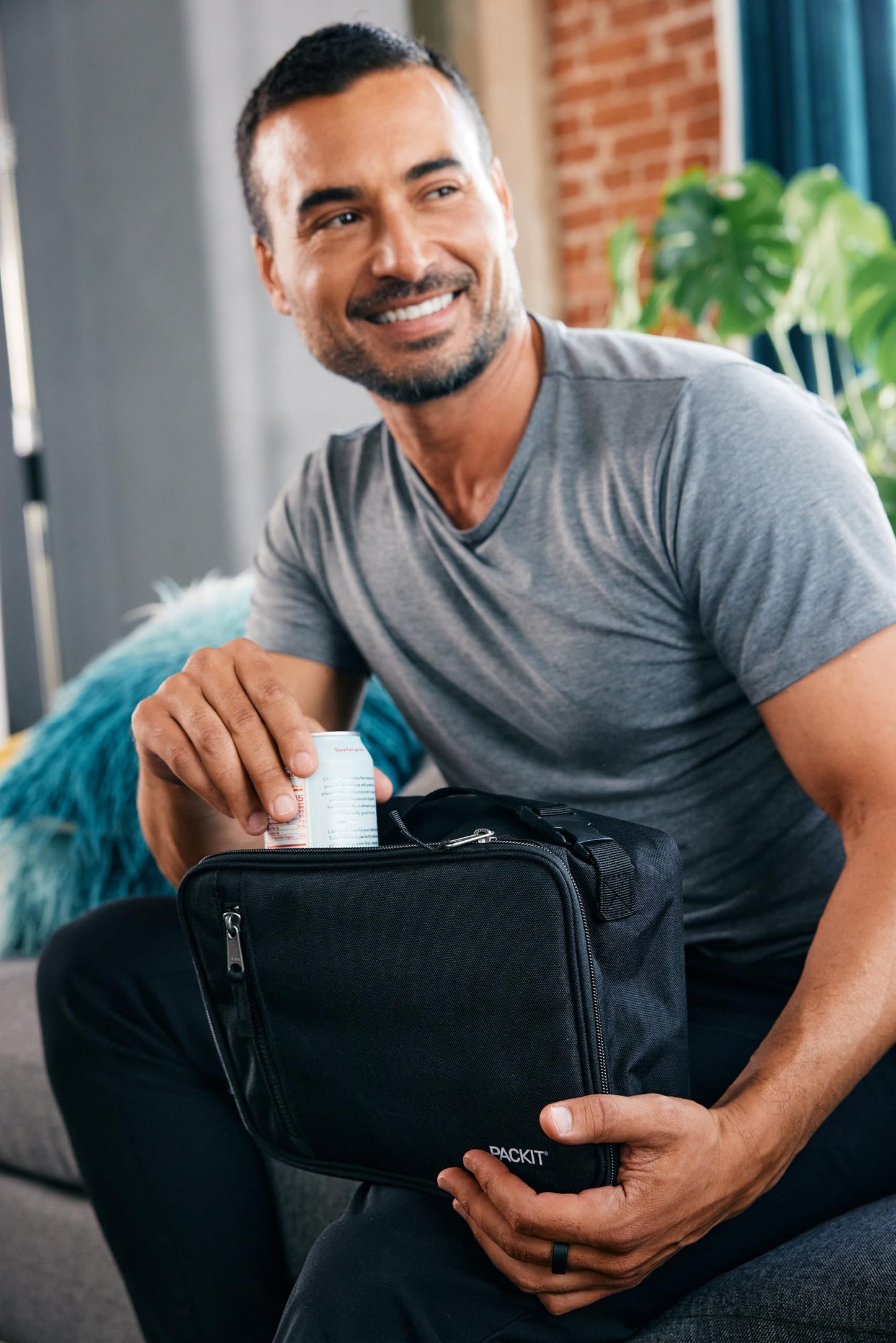 PackIt, Lunch Box Freezable Classic Black