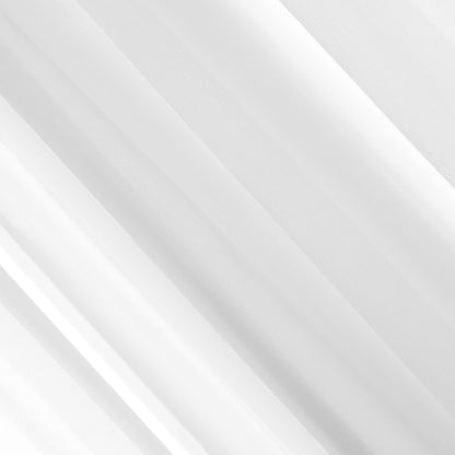 No. 918 Emily Sheer Voile Grommet Curtain Panel, 59" x 84", White