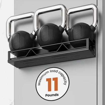 Mystozer 16.9 Inch Wide Large Capacity Magnetic Spice Rack for Refrigerator,4 Pack Metal Fridge Shelf Apartment Essentials Fridge Organizer Magnetic Storage Fridge Magnet Organizer(Black)