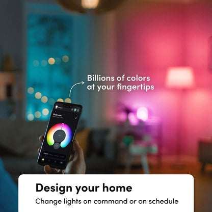 LIFX Color, A19 800 lumens, Wi-Fi Smart LED Light Bulb, Billions of Colors and Whites, No Bridge Required, Compatible with Alexa, Hey Google, HomeKit and Siri (2 Pack)