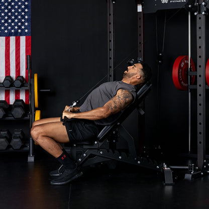 MAJOR FITNESS Adjustable Weight Bench (Elite Version) - 1300LBS Capacity, 32 Positions for Strength Training, Bench Press, and Full-Body Workouts for Home or Garage Gym, Black