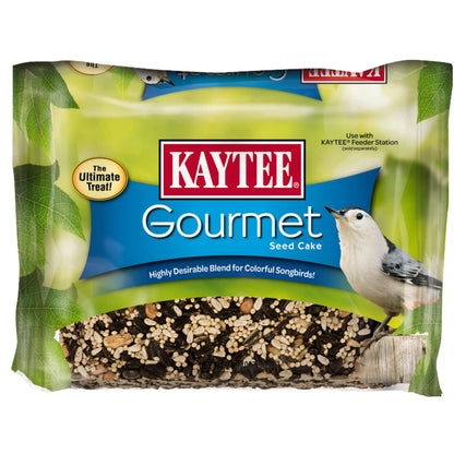 Kaytee Wild Bird Gourmet Seed Cake, 2 Pound, 6 Pack