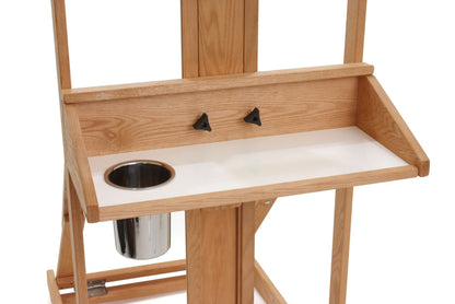 American Easel Oak Maestro Easel-Golden Finish