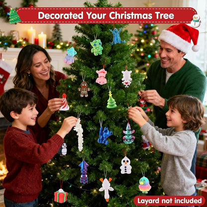 FLY2SKY 2025 24 Countdown 3D Advent Calendar for Kids Days Gifts Christmas Calendar Flexible Printd Animals Toys Party