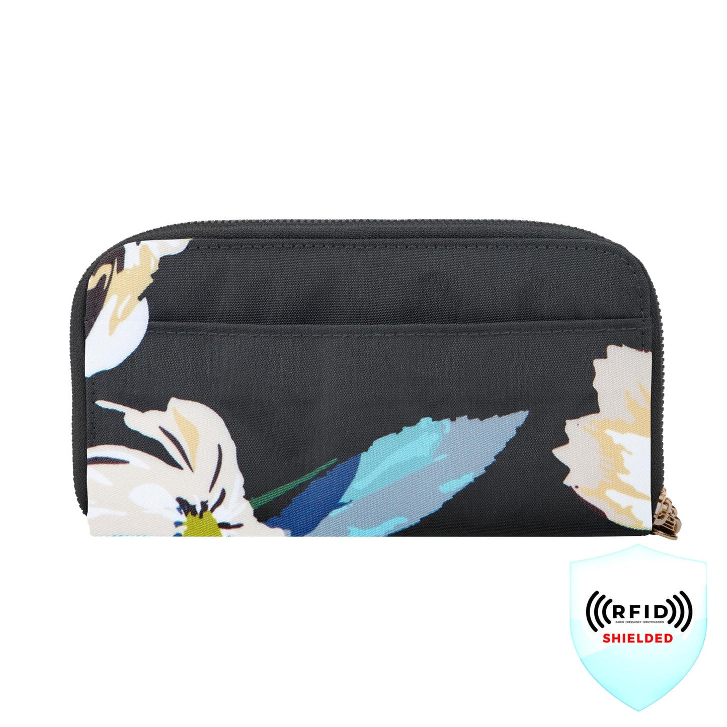 Travelon RFID Blocking Double Zip Wallet
